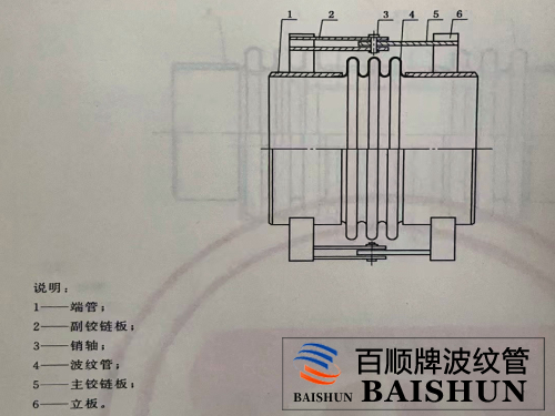 平面鉸鏈波紋補償器